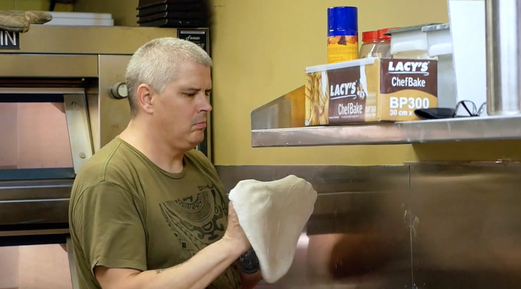Mr. Kneady's pizza